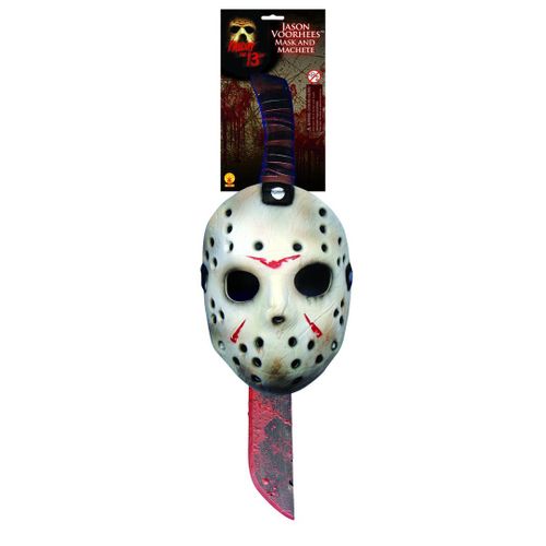 Masque Jason Avec Machette