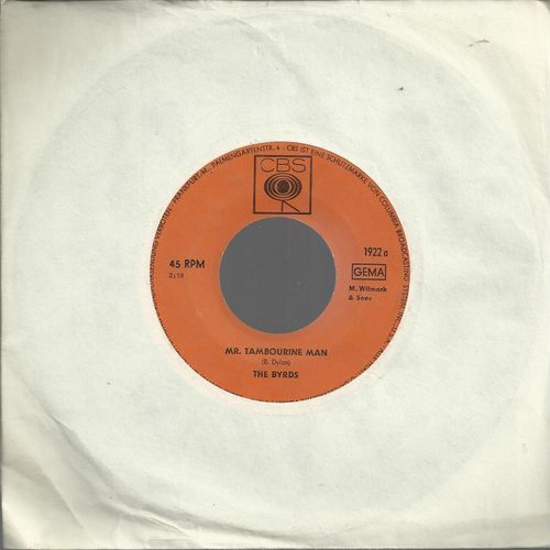Mr. Tambourine Man (Bob Dylan)  /  I Knew I'd Want You (G. Clark)