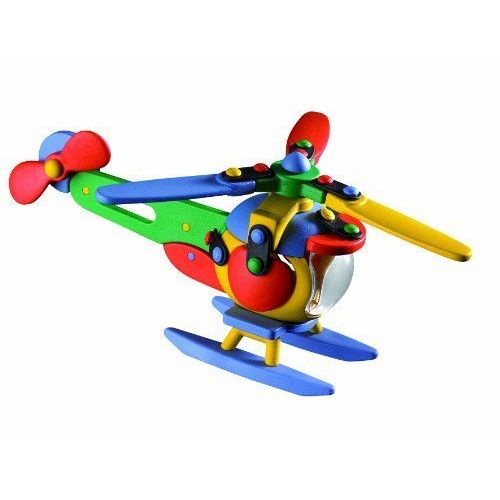 Mic O Mic - 89006 - Jeu De Construction - Hélicoptère - 16.3 Cm