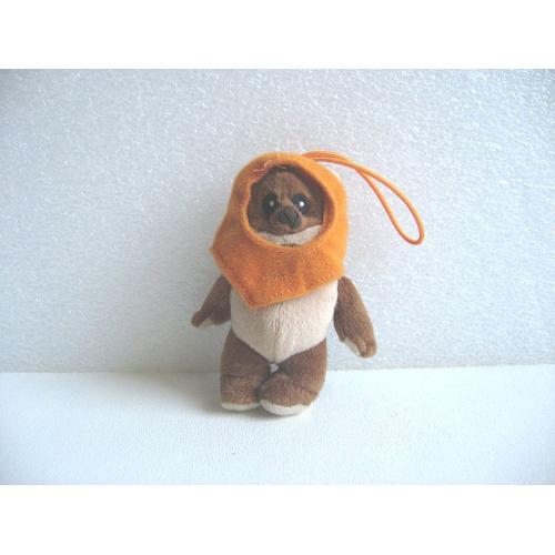 Peluche À Accrocher Ewok Star Wars 10 Cm Mac Do Happy Meal - Plush 3.9"