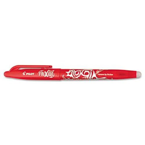 Pilot Frixion 31552 Stylo À Bille Gel Effaçable, L'encre Rouge, 0.7mm Beaux