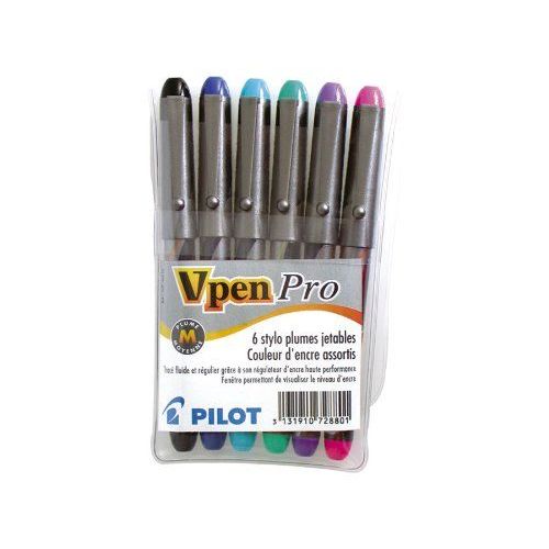 Pilot - Stylos Plumes - Stylo Plume Pilot V-Pen Non Rechargeable - Poch.6 Sty...