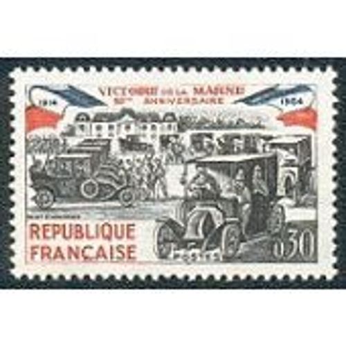 Timbre : Victoire De La Marne :Cinquantième Anniversaire