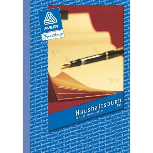Avery Zweckform Formularbuch "Haushaltsbuch", A5, 36 Blatt