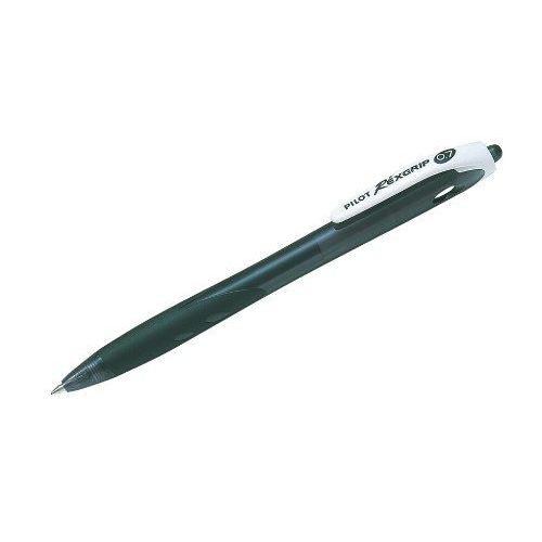 Pilot - 324741 - Stylo Bille Rétractable - Pointe Moyenne - Noir - Lot De 10