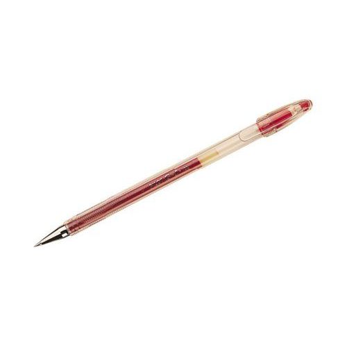 Pilot - G1 05 - Stylo À Bille - Pointe Fine - Encre Gel Rouge - Corps Plastique Et Capuchon - Lot De 12