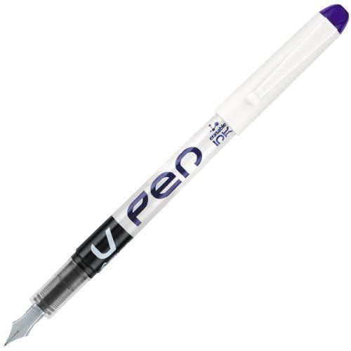 Lot De 12 Pilot - Stylo À Plume Jetable V-Pen - Largeur De Trait 0,4 Mm - Violet