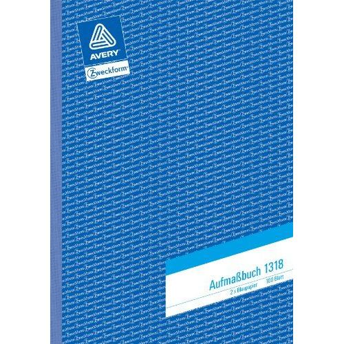 Avery Zweckform Formularbuch "Aufmaá", A4, 100 Blatt