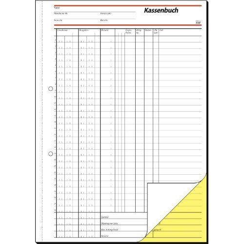 Sigel Formularbuch "Kassenbuch F¿R Edv-Erfassung", A4