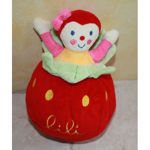 Doudou Rond Lili Coccinelle Dim Dam Doum Katherine Roumanoff