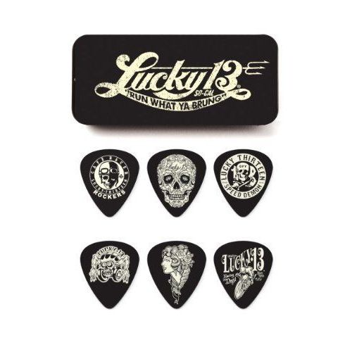 Dunlop L13ct73 Lucky 13 Médiators 0.73mm (6 Pièces)