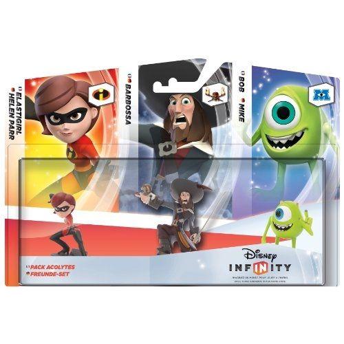 Disney Infinity Pack De Compagnons (Bob-Elastigirl-Barbossa)