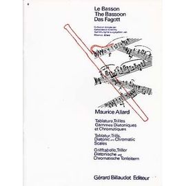 Allard : Tablature, Trilles, Gammes Diatoniques Et Chromatiques