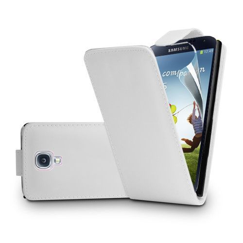 Etui Rabattable Blanc Pour Samsung Galaxy Note 3 N9000 N9005