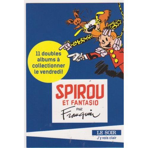 Carte Postale  Spirou Et Fantasio Par Franquin