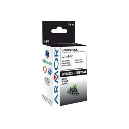 Armor K20449 - Noir - cartouche d'encre (équivalent à : HP CD975AE ) - pour HP Officejet 6000, 6500, 6500 E709a, 6500A, 6500A E710a, 7500A