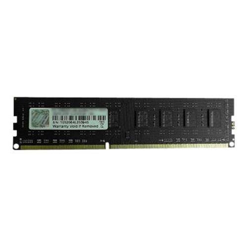 G.Skill NS Series - DDR3 - 4 Go - DIMM 240 broches - 1600 MHz / PC3-12800 - CL11 - 1.5 V - mémoire sans tampon - non ECC