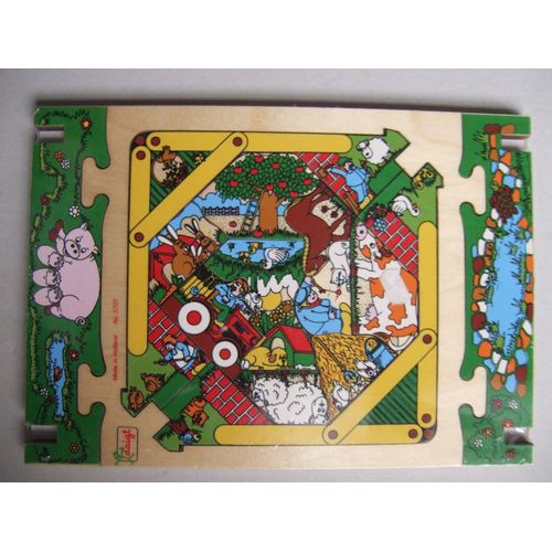 Puzzle Bois 14 Pieces " La Ferme "