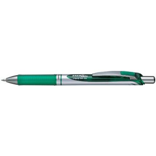 Pentel Roller Energel Rt 0,7mm Vert 12 Unité(S)