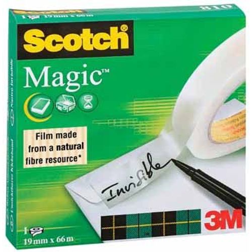 Scotch® Ruban Adhésif Magic Tape Ft 19 Mm X 66 M