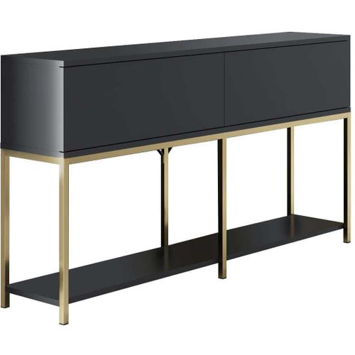 Console En Agglomeré Et Métal Lord