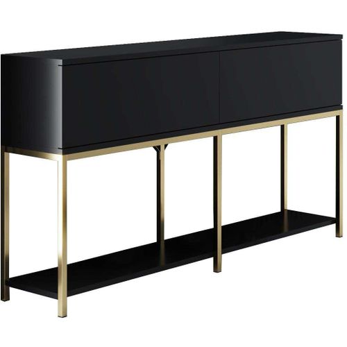 Console En Agglomeré Et Métal Lord