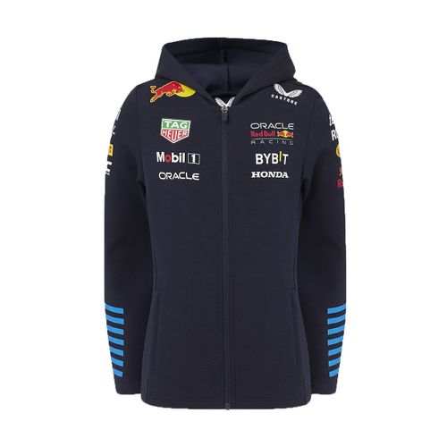 Veste À Capuche Zippée Rb Racing F1 Team Formula Officiel Formule 1 Bleu Enfant