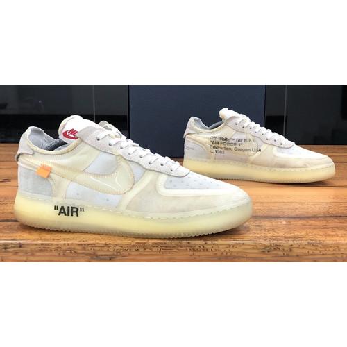 Nike air force one low x off white on sale