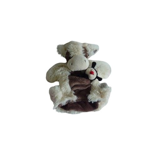 Doudou Marionnette Vache Et Mario Ho2373 Histoire D'ours