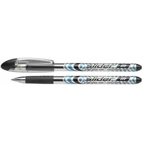 Schneider Stylo Bille Slider Largeur De Trait: 0,5 Mm, Noir 10 Unité(S)
