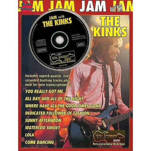 Kinks Jam With + Cd Tab