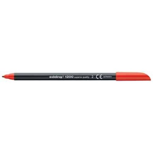 Edding Feutre E-1200 Rouge 10 Unité(S)