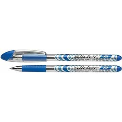 Schneider Stylo Bille Slider Largeur De Trait: 0,5 Mm, Bleu 10 Unité(S)