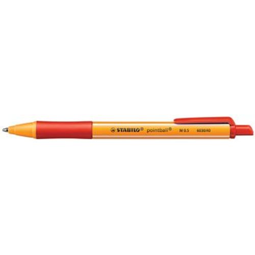 Stabilo Stylo Bille Pointball Rouge