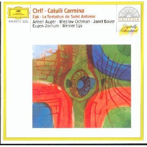Catulli Carmina Auger; Ochman; Choeur Opéra Allemand Berlin;  