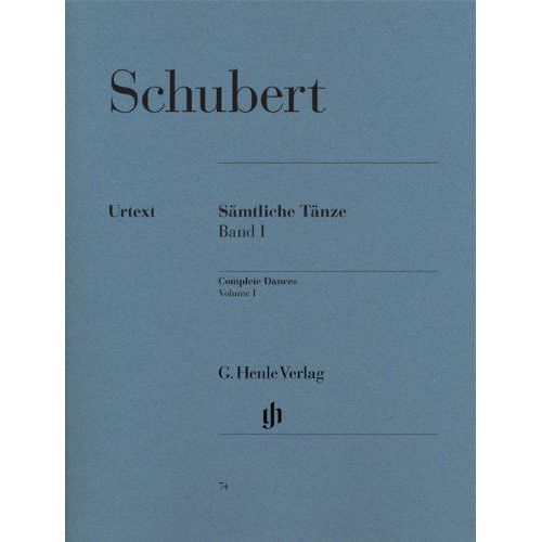 Sämtliche Tänze Klavier Band 1