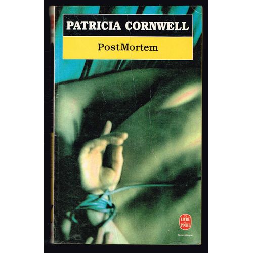 Postmortem - Patricia Cornwell - 1995 - 288 Pages 17,8 X 11 Cm