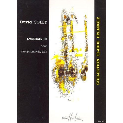 Laberinto Iii Saxophone Alto Solo