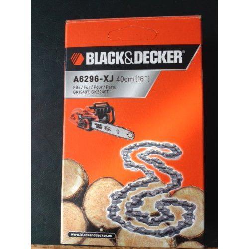 Black & Decker Chaîne de rechange 40cm A6296 pour tronçonneuse GK1940T, GK2240T