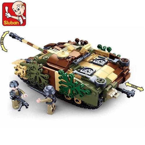 Opération Militaire Overlord Constructeur Réservoir Camion Atlantique Forteresse Avion Bateau Sur Terre Ww2 Armée Blocs De Construction Brinquedos Jouets Sans Boîte D?Origine