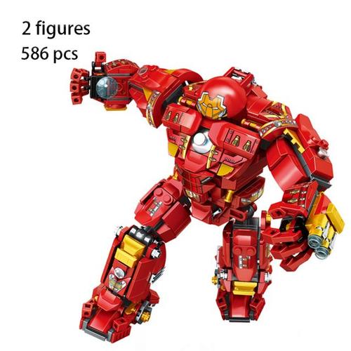 Blocs De Construction De Modèle De Film Classique Disney Super Héros Lron Man Buster Mecha Mark 44 Kits De Briques Jouets Pour Enfants Cadeaux