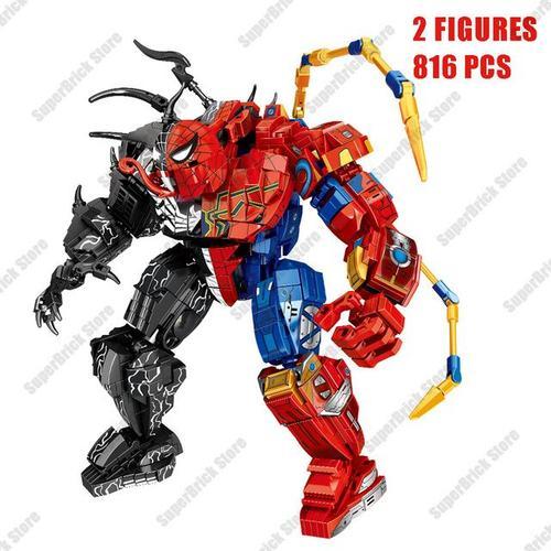 Figurines De Super Héros Disney Spider-Man 3 Kits De Blocs De Construction Briques Figurines De Film Classiques Modèle De Jouet Pour Enfants Cadeau
