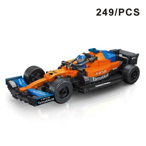 Kit De Blocs De Construction De Modèle De Véhicule F1 City Formule 1 Voiture De Course Champions Vitesse Rallye Super Racer Briques Classiques Ensemble Jouet Pour Enfants Cadeau