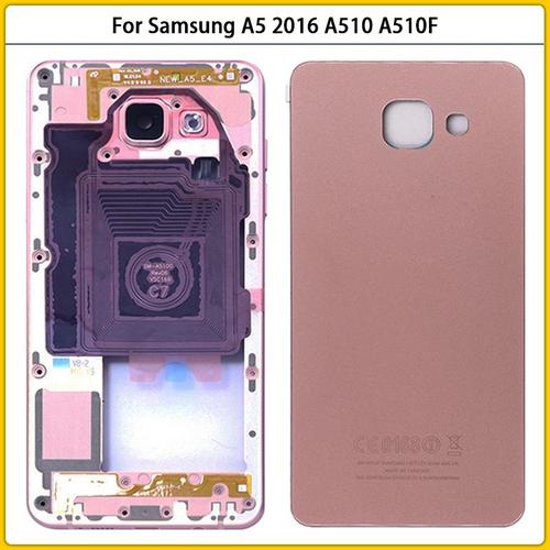 Coque Complète Pour Samsung Pour Modèles A5 2016 A510 A510f Cadre Central Châssis Coque Arrière De Batterie Nouveauté