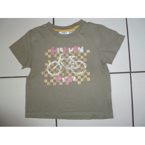Tee-Shirt Garçon Vert Dessin Vélo Taille 6 Ans La Redoute Création