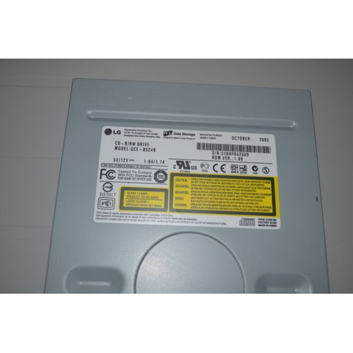 LG GCE 8524B - Graveur de CD-RW - interne - CD-RW - 52x32x52x - 5.25" - IDE