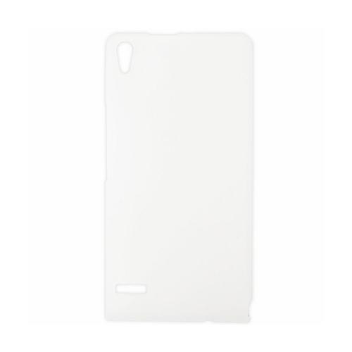 Mocca Coque Gel Frost Blanche Pour Huawei Ascend P6