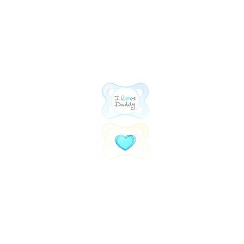 Lot De 2 Sucettes Coeur 1er Age Silicone