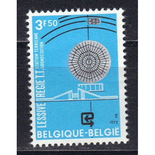 Belgique 1972 : Station Terrienne De Communications À Lessive - Timbre Neuf **