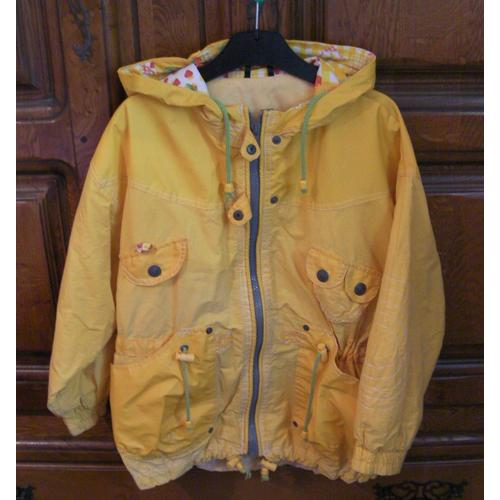 Parka Jaune Marque C&a - Taille 8/10 Ans